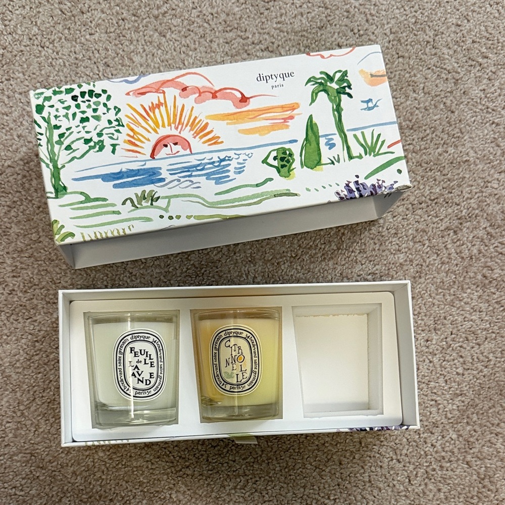Diptyque candle set